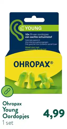 Holland & Barrett Young Oordopjes aanbieding