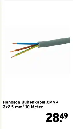 GAMMA Handson Buitenkabel XMVK 3x2,5 mm² 10 Meter aanbieding