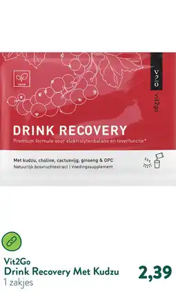 Holland & Barrett Drink Recovery Met Kudzu aanbieding