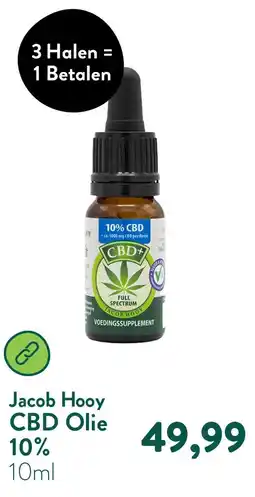 Holland & Barrett CBD Olie 10% aanbieding