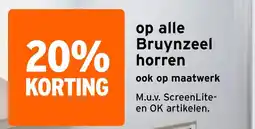 GAMMA op alle Bruynzeel horren aanbieding