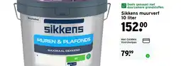 GAMMA Sikkens muurverf aanbieding