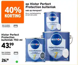 GAMMA Histor Perfect Protection buitenlak aanbieding