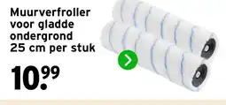GAMMA Muurverfroller voor gladde ondergrond 25 cm aanbieding