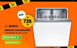 Expert Bosch SMV4HBX13E EXCLUSIV aanbieding