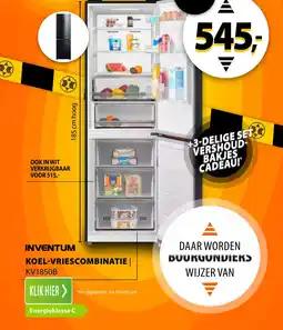 Expert Inventum KV1850B Zwart aanbieding