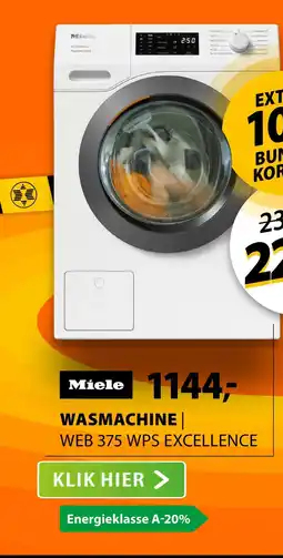 Expert Miele WEB 375 WPS Excellence PowerWash aanbieding