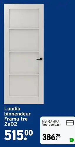 GAMMA Lundia binnendeur Frama tre 2a02 aanbieding