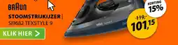 Expert Braun SI9682 Texstyle 9 Donkerblauw aanbieding