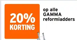 GAMMA op alle GAMMA reformladders aanbieding