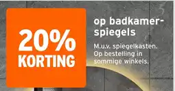 GAMMA op badkamer- spiegels aanbieding