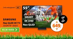 Expert Samsung Neo QLED 4K 55QN73F (2025) aanbieding