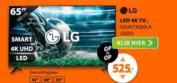 Expert LG 4K SMART 65UA73006LA (2025) aanbieding