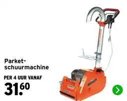 GAMMA Parket- schuurmachine aanbieding