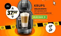Expert Krups KP1238 NESCAFÉ Dolce Gusto Mini Me Zwart aanbieding