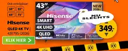 Expert Hisense QLED 43E79S (2026) aanbieding