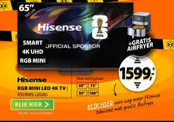Expert Hisense RGB MINI LED 65UR8S (2026) aanbieding