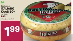 Ekoplaza Bastiaansen ITALIANO KAAS 50+ aanbieding