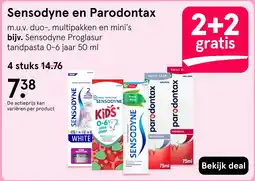 Etos Sensodyne en Parodontax aanbieding