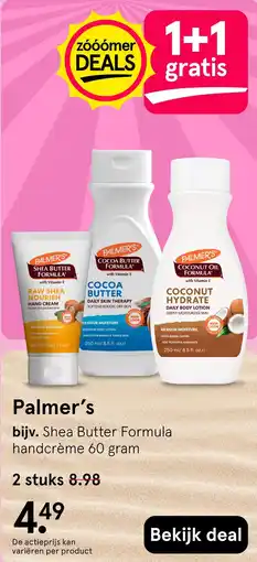 Etos Palmer's aanbieding