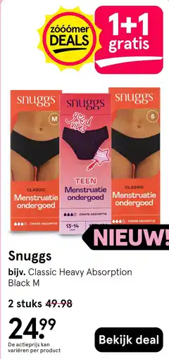 Etos Snuggs aanbieding
