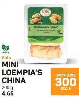 Ekoplaza MINI LOEMPIA'S CHINA aanbieding