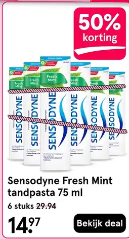 Etos Sensodyne Fresh Mint aanbieding