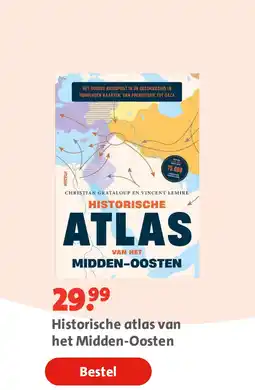 Bruna Historische atlas van het Midden-Oosten aanbieding