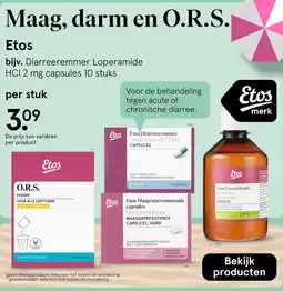 Etos Maag, darm en O.R.S. Etos aanbieding