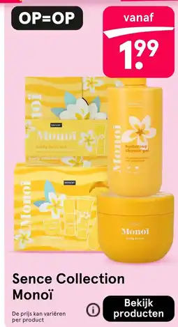 Etos Sence Collection Monoï aanbieding