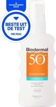Bol.com Biodermal Zonnebrand - Hydraplus - Zonnespray - SPF 50 - 175ml aanbieding