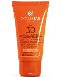 ICI Paris XL Collistar - Suncare Globale Anti-age Protection Tanning Face Cream Spf30 aanbieding