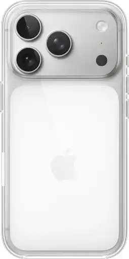 Coolblue Apple iPhone 17 Pro Back Cover met MagSafe Transparant aanbieding