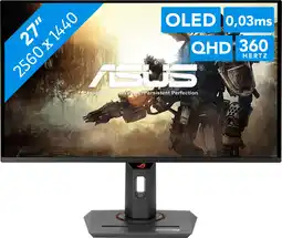 Coolblue ASUS ROG Strix XG27ACDNG QD-OLED aanbieding