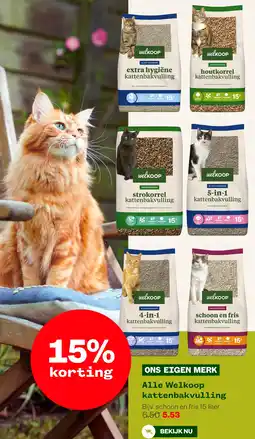 Welkoop Alle Welkoop kattenbakvulling aanbieding