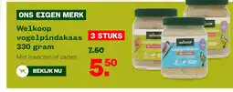Welkoop Welkoop vogelpindakaas aanbieding
