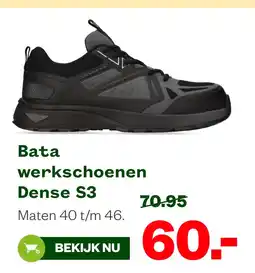 Welkoop Bata werkschoenen Dense S3 aanbieding