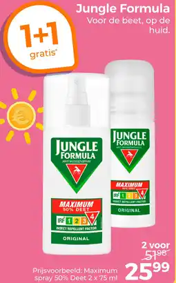 Trekpleister Jungle Formula aanbieding