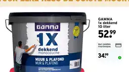 GAMMA Gamma 1x dekkend aanbieding