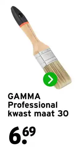 GAMMA gamma professional kwast maat 30 aanbieding