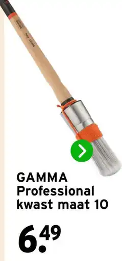 GAMMA gamma professional kwast maat 10 aanbieding