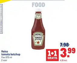 Makro Heinz tomato ketchup aanbieding