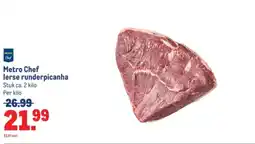 Makro Metro Chef runderpicanha aanbieding
