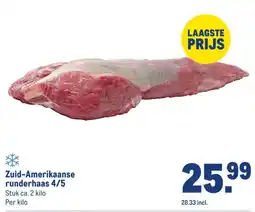 Makro Zuid-Amerikaanse runderhaas 4/5 aanbieding