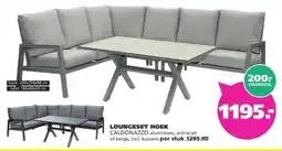 Ranzijn caldonazzo loungeset hoek aanbieding