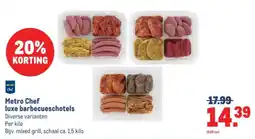 Makro Metro Chef luxe barbecueschotels aanbieding