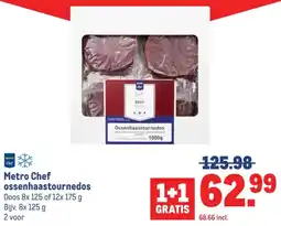 Makro Metro Chef ossenhaastournedos aanbieding