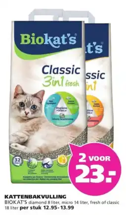 Ranzijn Biokat's Classic 3in1 fresh aanbieding