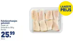 Makro Kabeljauwhaasjes gekweekt aanbieding