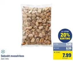 Makro Gekookt mosselvlees aanbieding